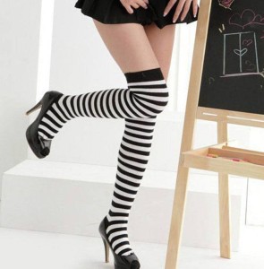 Bucaneras rayadas de lycra