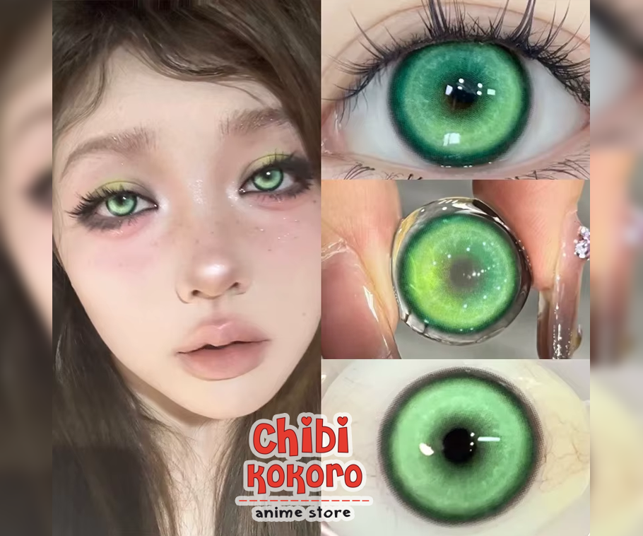 Lentes de contacto - Cyber Green