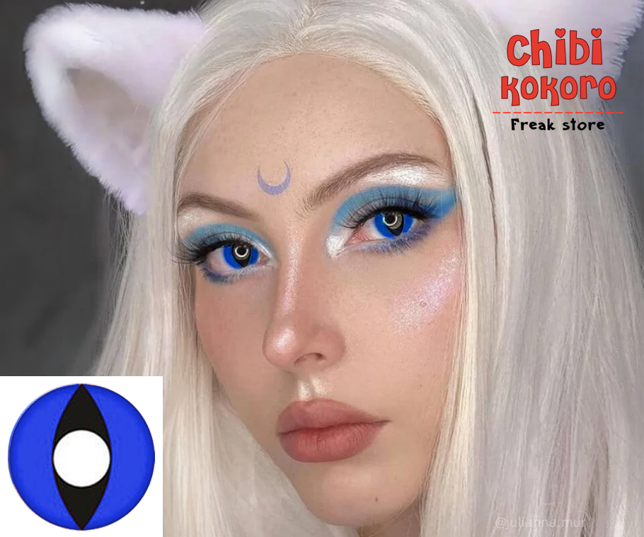 Lentes de contacto - Blue cat