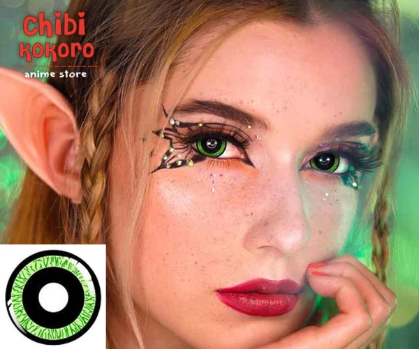 Lentes de contacto - Nebula Green