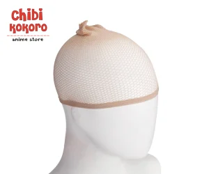 Wig cap de red piel