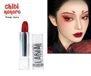 Labial rojo oscuro