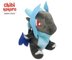 Mega Charizard X chibi de peluche