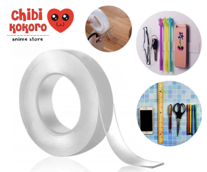 Cinta adhesiva nano multiuso x 3m.