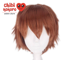 Peluca corta desmechada caramelo #6 (preventa)