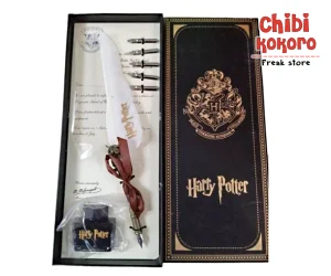 Set escritura Harry Potter blanco