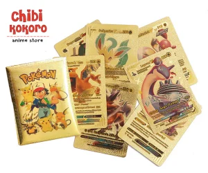 Cartas Pokémon alternativas doradas x10