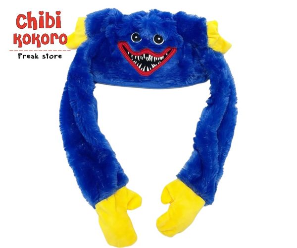 Gorro Huggy Wuggy mueve orejas c/ luz