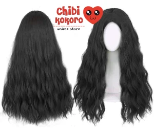 Peluca frizz negra #1