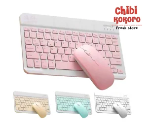 Kit teclado y mouse Bluetooth