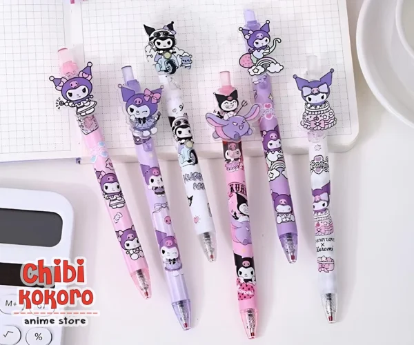 Lapicera Kuromi acrílico