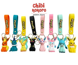 Llavero de goma Eeveelutions