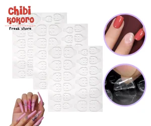 Pegamento en sticker para uñas postizas