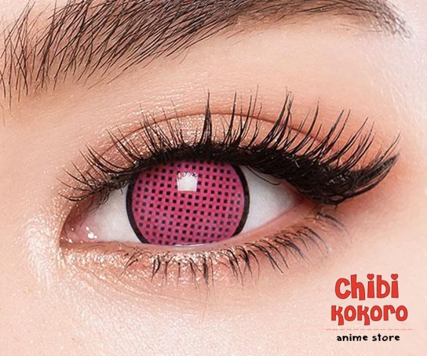Lentes de contacto - Rose mesh rim (unidad)