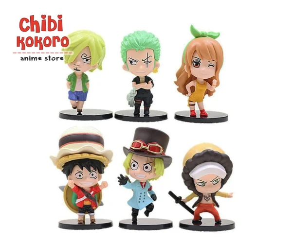 Figura One Piece cabezones