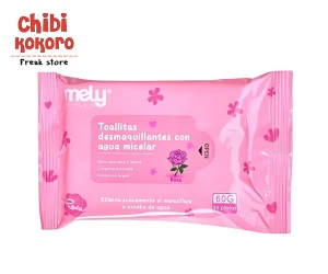 Toallitas húmedas desmaquillantes rosa