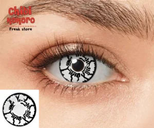 Lentes de contacto - Cracked White